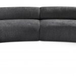 Bale 202" Chenille Fabric Upholstered 6 pc. Modular Sectional