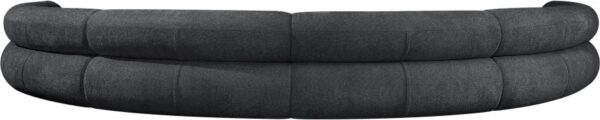Bale 202" Chenille Fabric Upholstered 6 pc. Modular Sectional