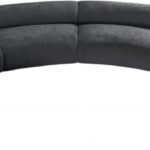 Bale 202" Chenille Fabric Upholstered 6 pc. Modular Sectional