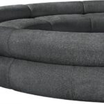 Bale 202" Chenille Fabric Upholstered 6 pc. Modular Sectional