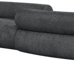 Bale 280" Chenille Fabric Upholstered 6 pc. Modular Sectional