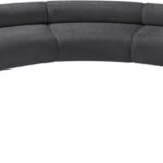 Bale 202" Chenille Fabric Upholstered 7 pc. Modular Sectional