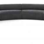 Bale 202" Chenille Fabric Upholstered 8 pc. Modular Sectional
