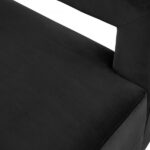 Armani Velvet Upholstered Accent Chair