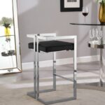 Ezra Velvet Upholstered Counter Stool