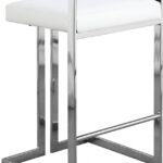 Ezra Vegan Leather Upholstered Counter Stool