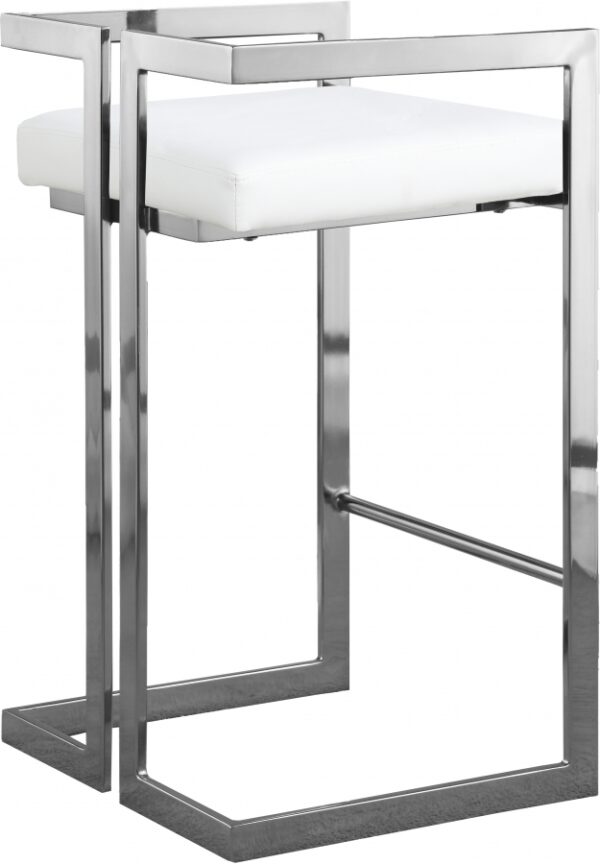 Ezra Vegan Leather Upholstered Counter Stool