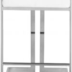 Ezra Vegan Leather Upholstered Counter Stool