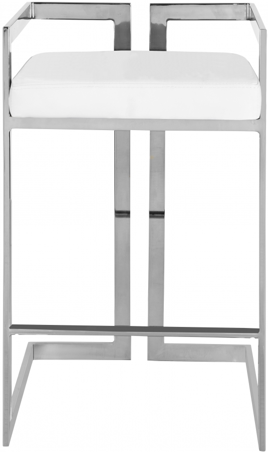 Ezra Vegan Leather Upholstered Counter Stool