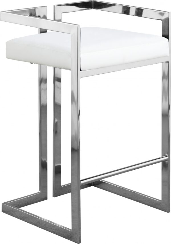 Ezra Vegan Leather Upholstered Counter Stool