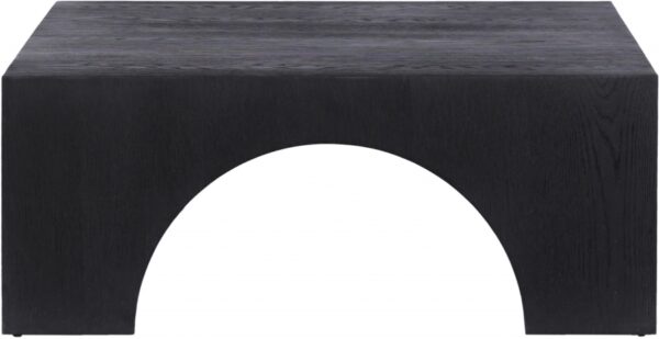 Arch Oak Wood Coffee Table