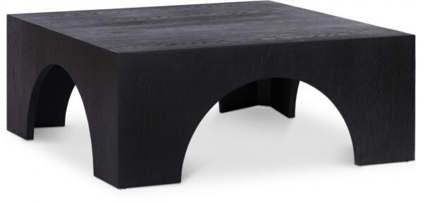 Arch Oak Wood Coffee Table