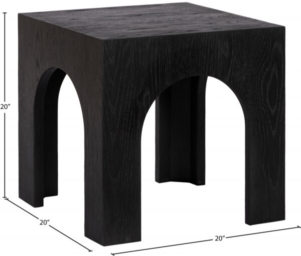 Arch Oak Wood End / Side Table