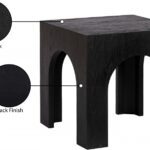 Arch Oak Wood End / Side Table