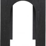 Arch Oak Wood Console Table