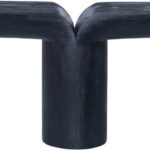 Tee Acacia Wood Console Table
