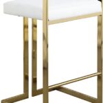 Ezra Vegan Leather Upholstered Counter Stool