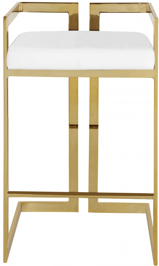 Ezra Vegan Leather Upholstered Counter Stool
