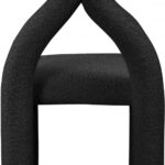 Xena Boucle Fabric Upholstered Accent Chair / Dining Chair