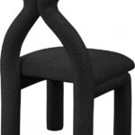 Xena Boucle Fabric Upholstered Accent Chair / Dining Chair