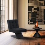 Zeal Boucle Fabric Upholstered Accent Chair