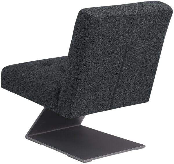 Zeal Boucle Fabric Upholstered Accent Chair