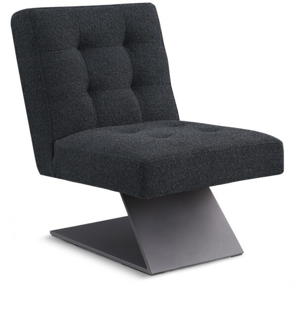 Zeal Boucle Fabric Upholstered Accent Chair