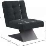 Zeal Boucle Fabric Upholstered Accent Chair