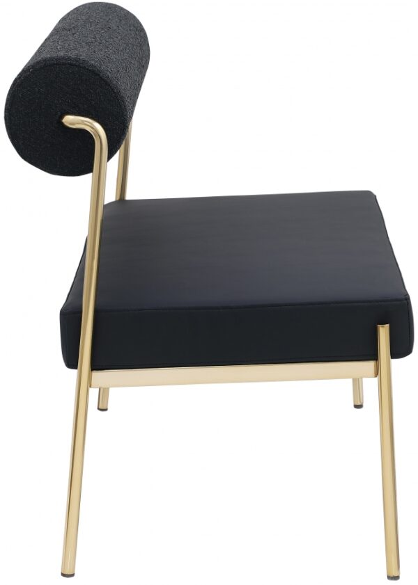 Carly Vegan Leather Upholstered Bench