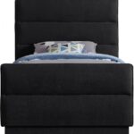 Paxton Chenille Fabric Upholstered Bed