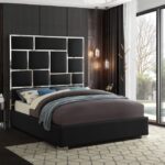 Milan Vegan Leather Upholstered Bed