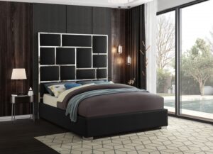 Milan Vegan Leather Upholstered Bed