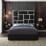 Milan Vegan Leather Upholstered Bed