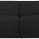 Ollie 120" Boucle Fabric Upholstered 4pc. Armless Modular Sofa