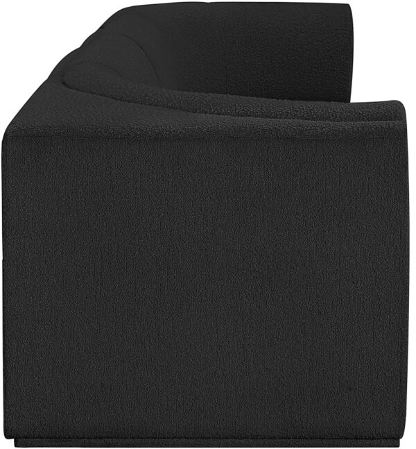 Ollie 128" Boucle Fabric Upholstered 4pc. Modular Sofa