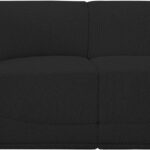 Ollie 128" Boucle Fabric Upholstered 4pc. Modular Sofa