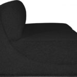 Ollie 60" Boucle Fabric Upholstered 2pc. Armless Modular Loveseat