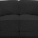 Ollie 68" Boucle Fabric Upholstered 2pc. Modular Loveseat