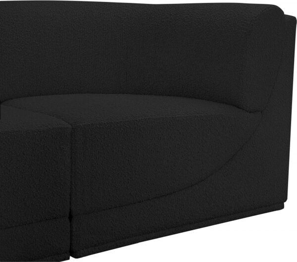 Ollie 68" Boucle Fabric Upholstered 2pc. Modular Loveseat