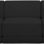 Ollie 90" Boucle Fabric Upholstered 3pc. Armless Modular Sofa
