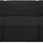 Ollie 98" Boucle Fabric Upholstered 3pc. Modular Sofa