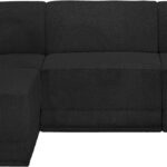 Ollie 98" Boucle Fabric Upholstered 4pc. Modular Sectional