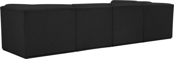 Ollie 128" Boucle Fabric Upholstered 5pc. Modular Sectional