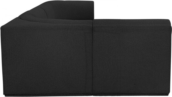 Ollie 128" Boucle Fabric Upholstered 5pc. Modular Sectional
