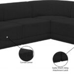 Ollie 98" Boucle Fabric Upholstered 5pc. Modular Sectional