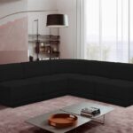 Ollie 94" Boucle Fabric Upholstered 5pc. Modular Sectional
