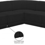 Ollie 94" Boucle Fabric Upholstered 5pc. Modular Sectional