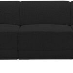 Ollie 158" Boucle Fabric Upholstered 6pc. Modular Sectional