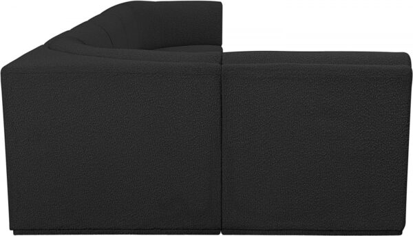 Ollie 158" Boucle Fabric Upholstered 6pc. Modular Sectional