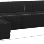 Ollie 158" Boucle Fabric Upholstered 6pc. Modular Sectional